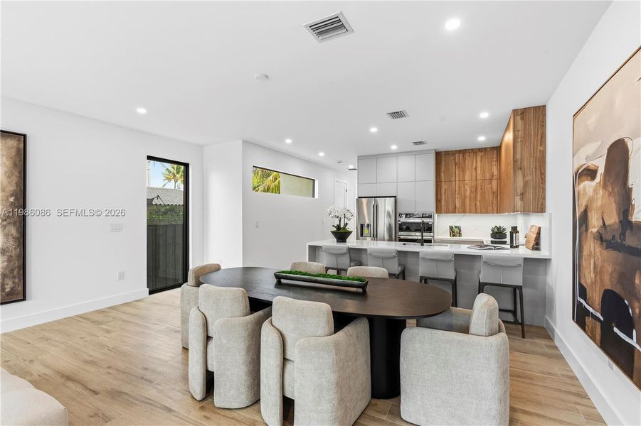 Furnished interior view inside a new home in , Miami (Image 52). Furnished interior view inside a new home in , Miami (Image 52).