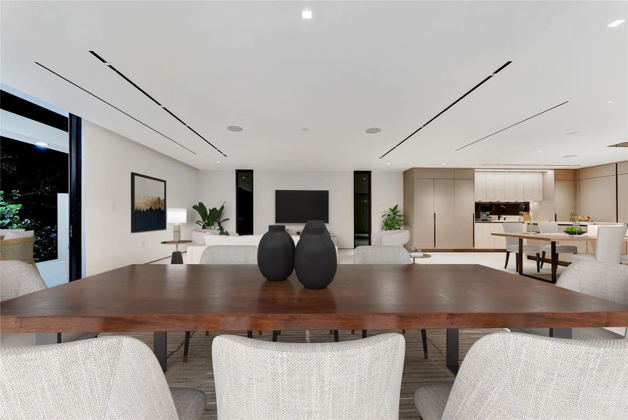 Furnished interior view inside a new home in , Miami (Image 83). Furnished interior view inside a new home in , Miami (Image 83).