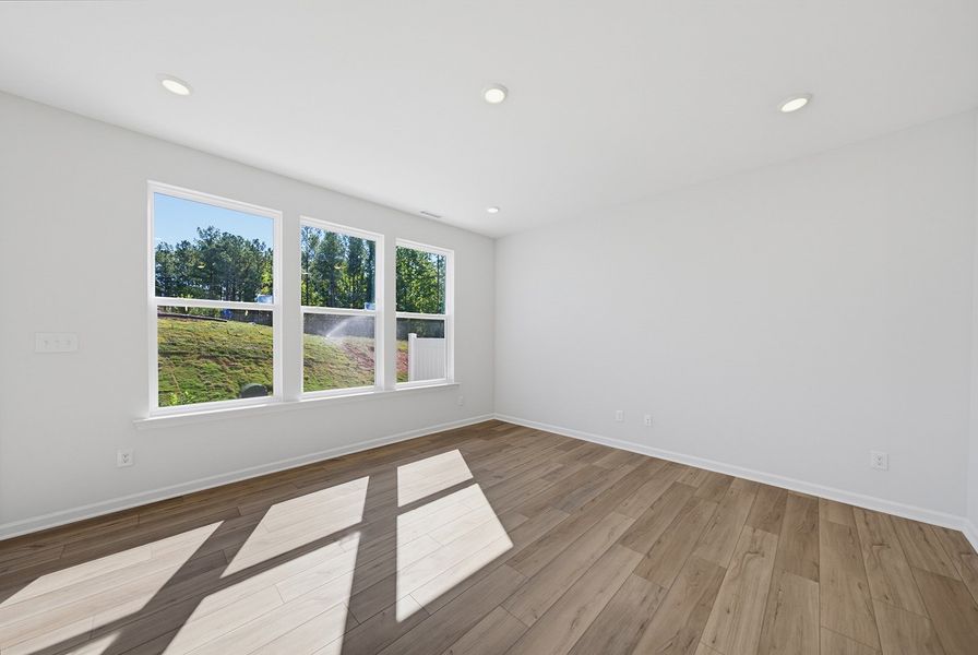 Spacious, unfurnished interior of a new home in Sweetbrier, Durham (Image 19).