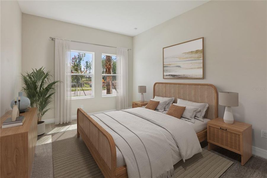 Furnished interior view inside a new home in Two Rivers, Zephyrhills (Image 16).
