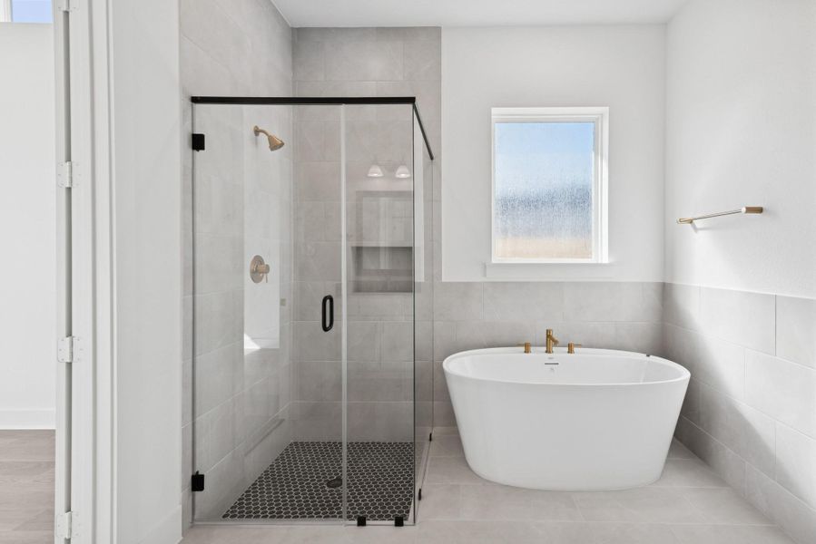 Furnished interior view inside a new home in ARTAVIA 50' Homesites, Conroe (Image 12).