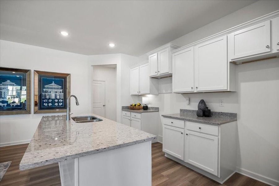 Furnished interior view inside a new home in Old Salem Crossing, Conyers (Image 23).
