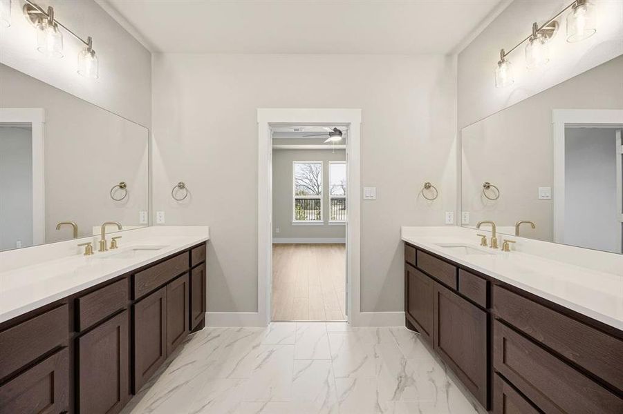 Furnished interior view inside a new home in Ladera Prosper, Prosper (Image 7).