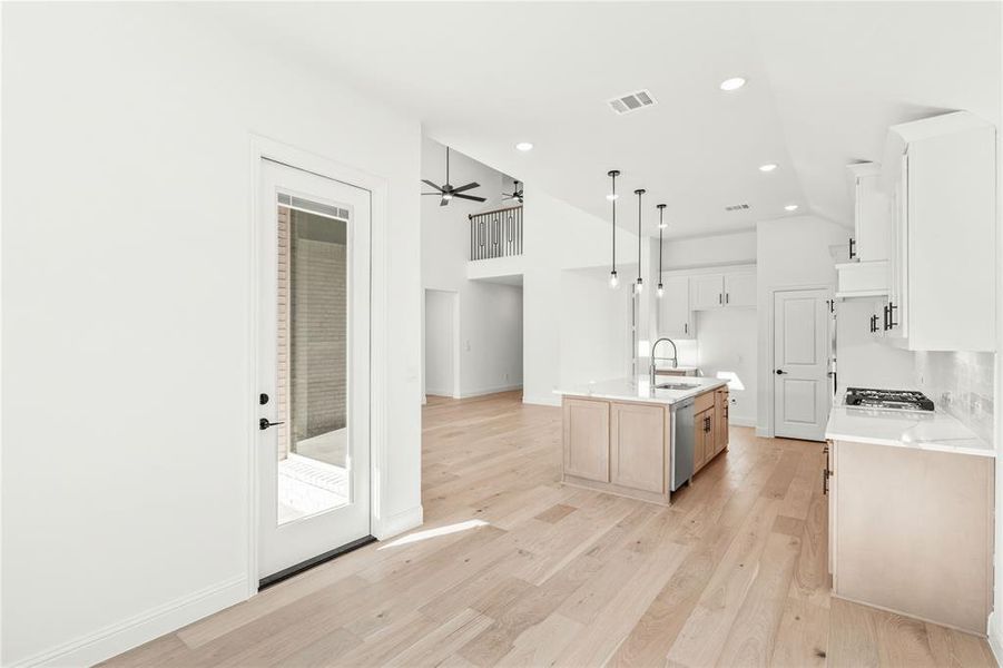 Furnished interior view inside a new home in Willow Wood, McKinney (Image 13).