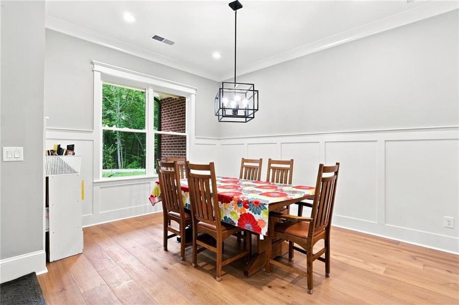 Furnished interior view inside a new home in , Dawsonville (Image 52).