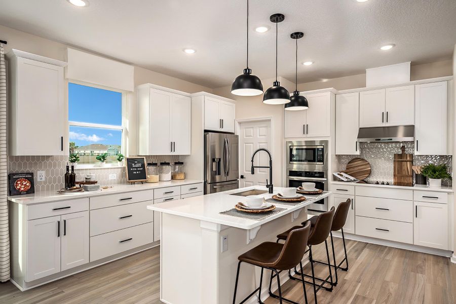 Kitchen - Meadowood at Brack Ranch in St. Cloud, FL by Landsea Homes