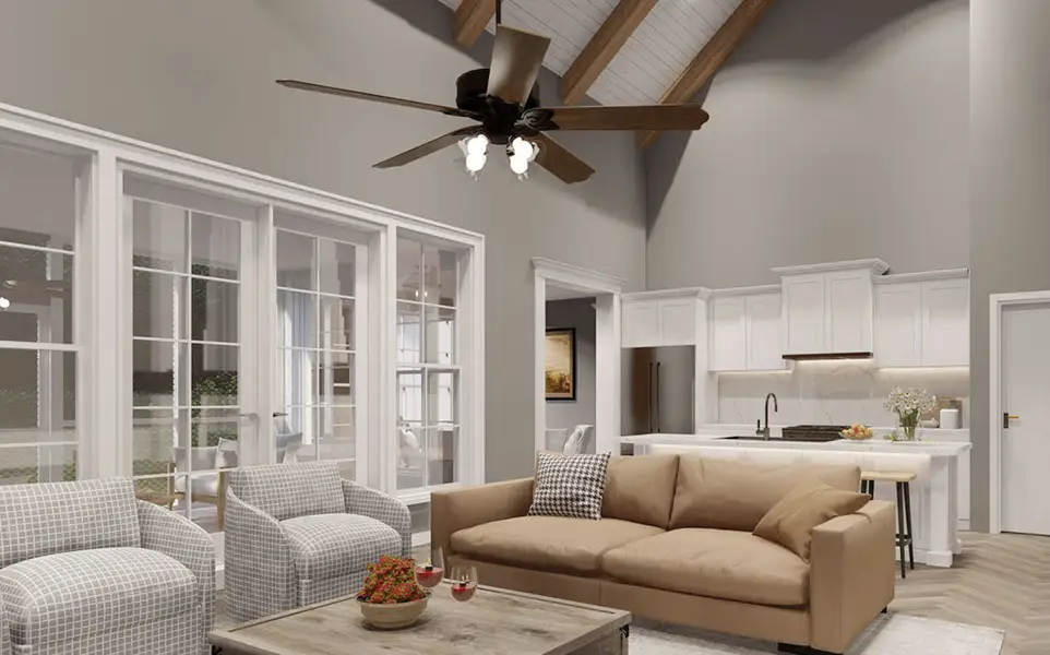 Representative furnished interior of a home built from the Sable by Zeal Home Builders in Oak Water Ranch, Granbury (Image 4).