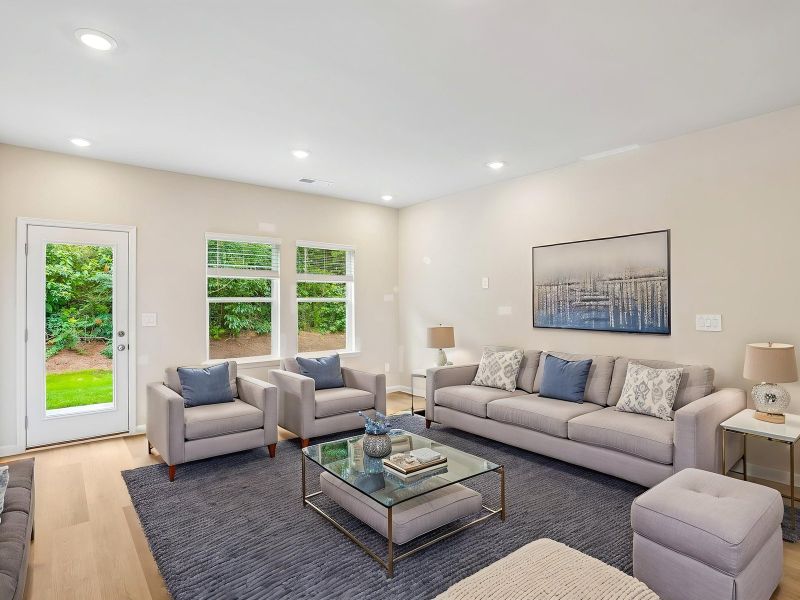 Furnished interior view inside a new home in Artisan Walk, Fairburn (Image 3).