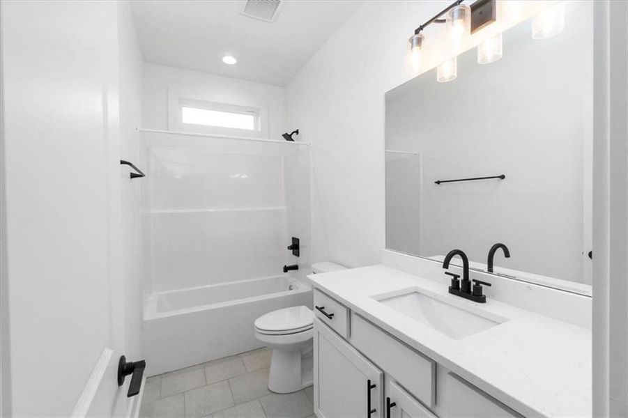 Furnished interior view inside a new home in , Monroe (Image 10).
