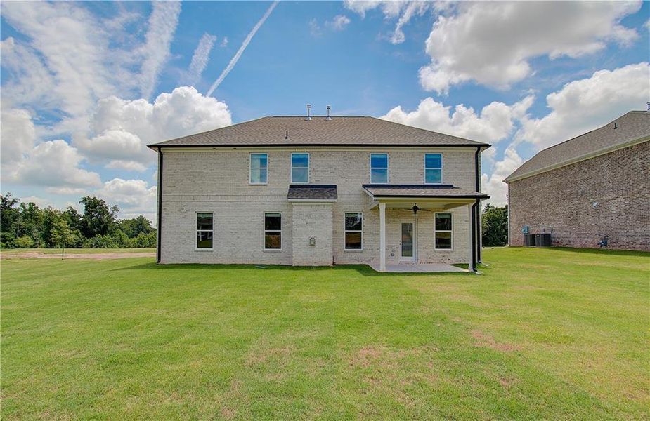 Exterior details and patio area of a home in Westwind Estates, Hampton (Image 22).