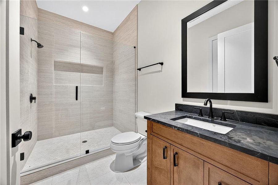 Furnished interior view inside a new home in , Atlanta (Image 7).