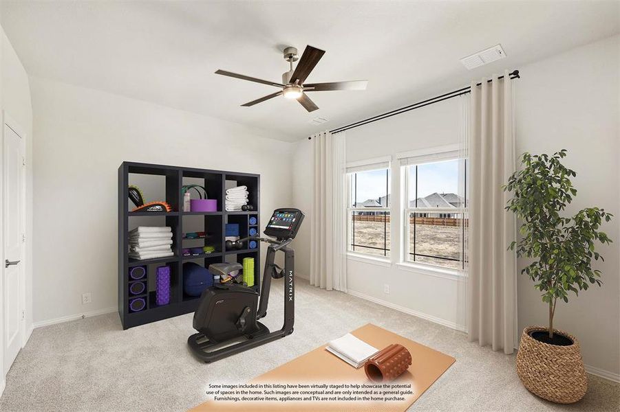 Furnished interior view inside a new home in Somerset, Mansfield (Image 19).