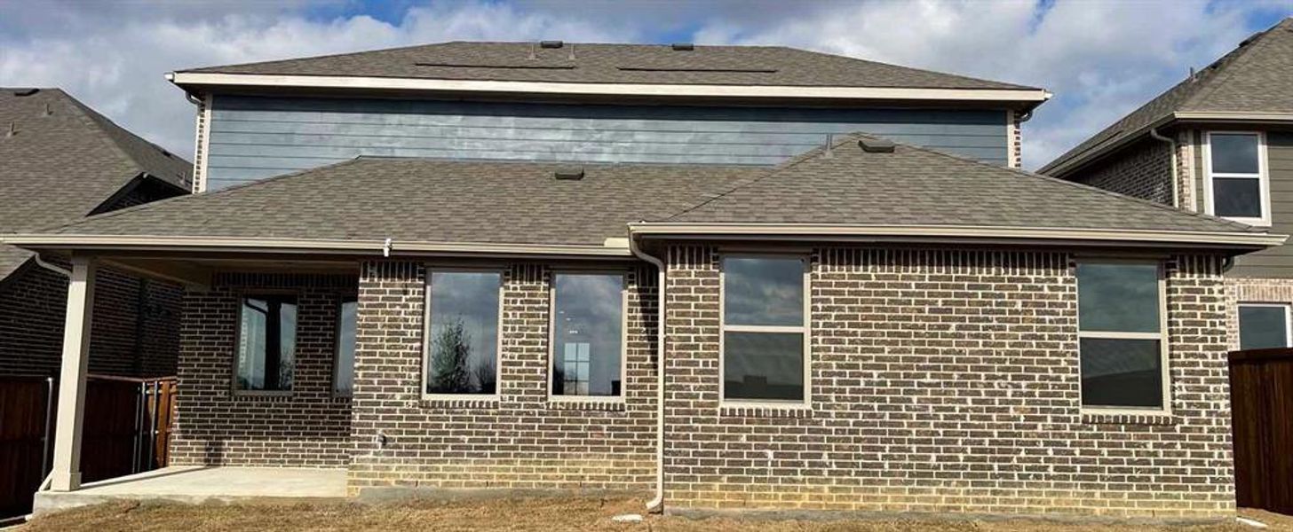 Rear Exterior Design Construction Progress