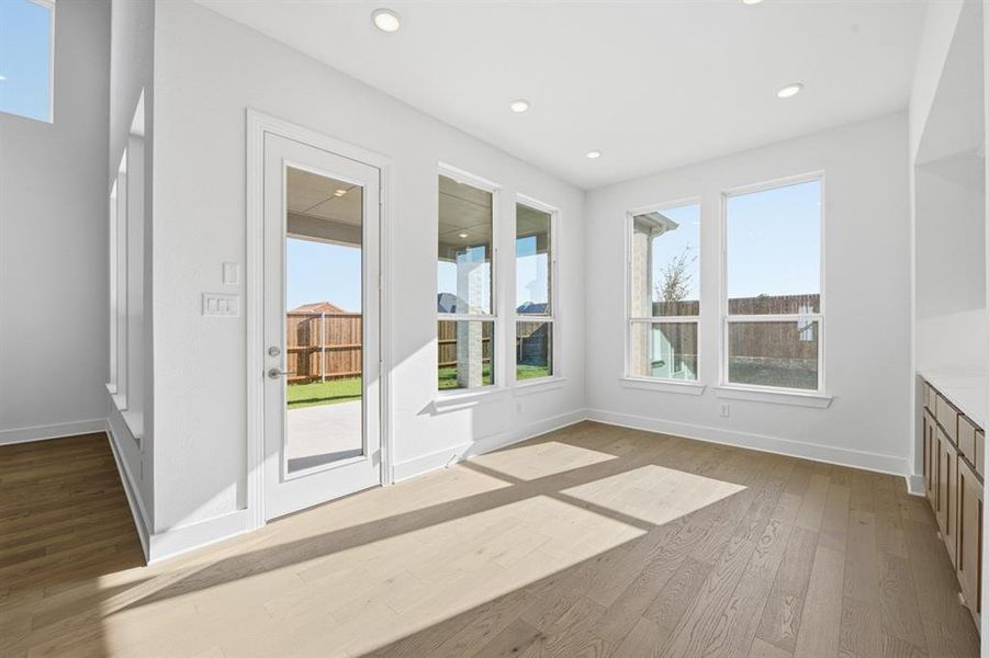 Spacious, unfurnished interior of a new home in Wildflower Ranch: 50ft. lots, Dish (Image 21). Spacious, unfurnished interior of a new home in Wildflower Ranch: 50ft. lots, Dish (Image 21).