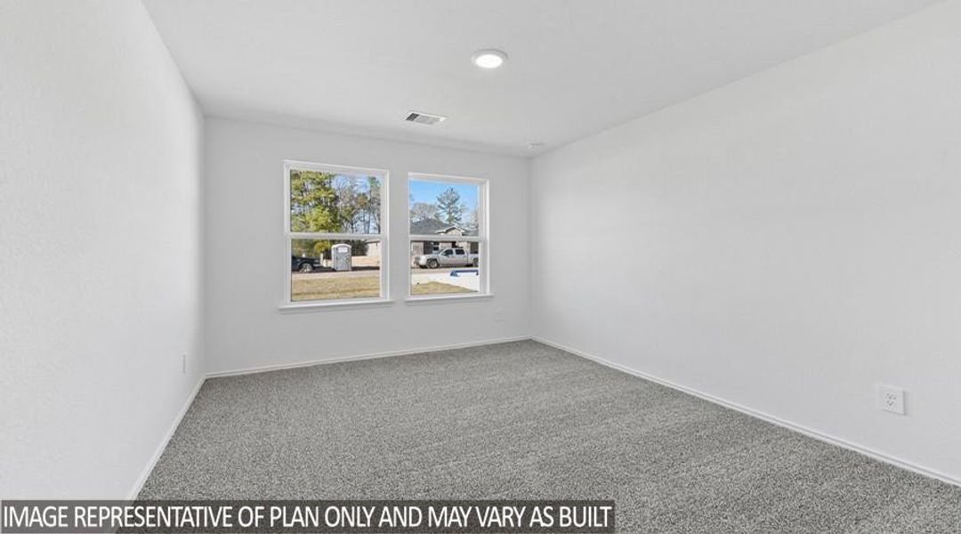 Spacious, unfurnished interior of a new home in Williams Reserve East, Conroe (Image 10).
