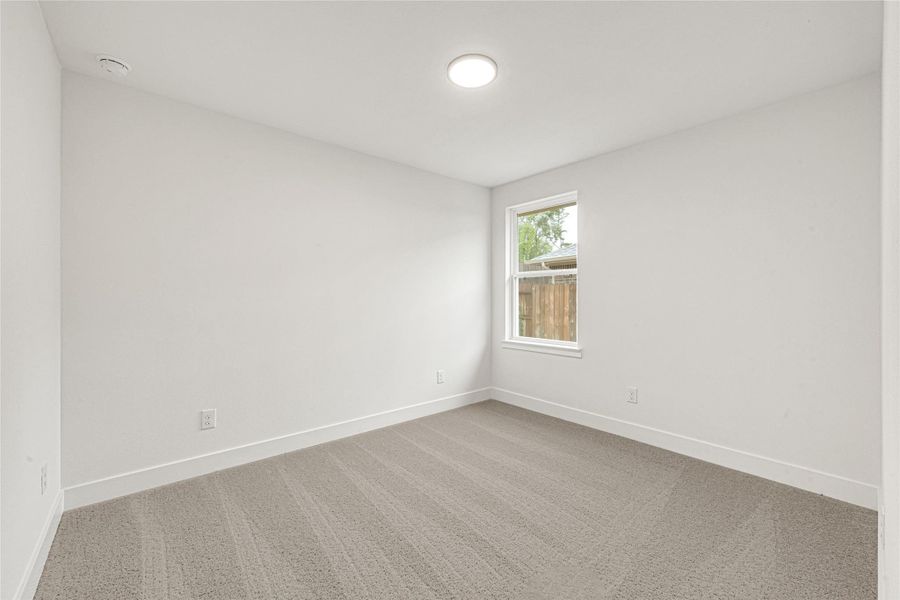 Spacious, unfurnished interior of a new home in Stonebrooke, Conroe (Image 22). Spacious, unfurnished interior of a new home in Stonebrooke, Conroe (Image 22).