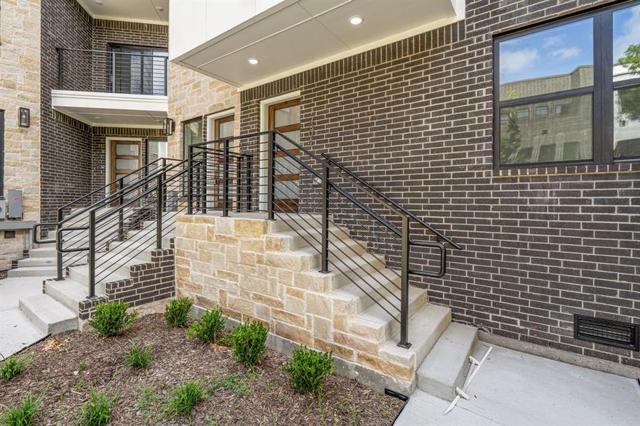 Exterior details and patio area of a home in , Fort Worth (Image 18).