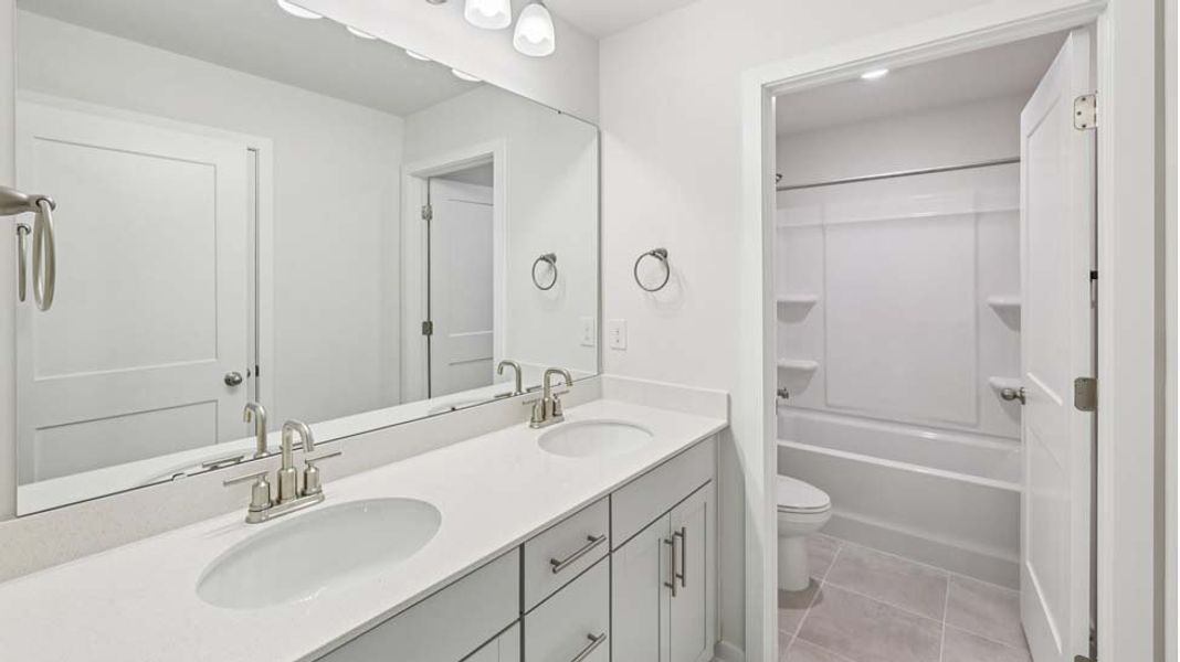 Furnished interior view inside a new home in Brantley, Mooresville (Image 11). Furnished interior view inside a new home in Brantley, Mooresville (Image 11).