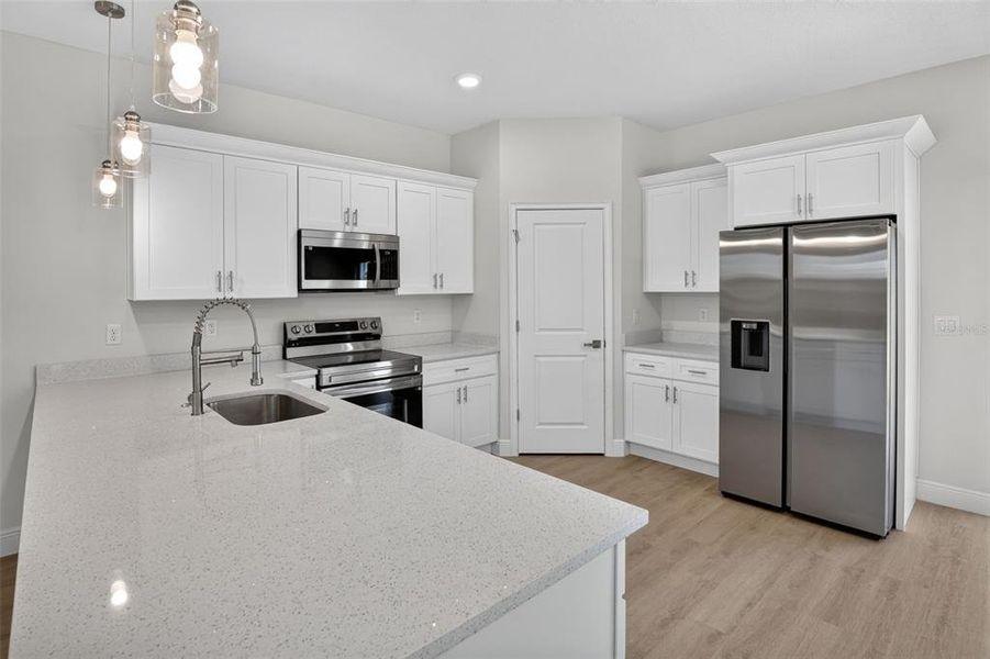 Furnished interior view inside a new home in , Ocala (Image 6).