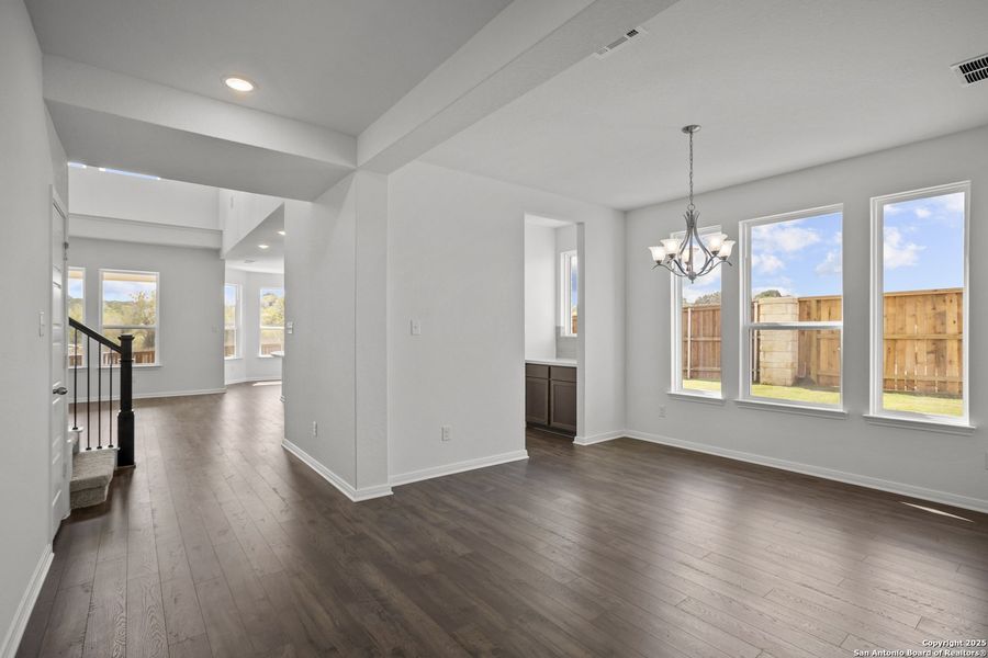 Spacious, unfurnished interior of a new home in Homestead, Schertz (Image 34).