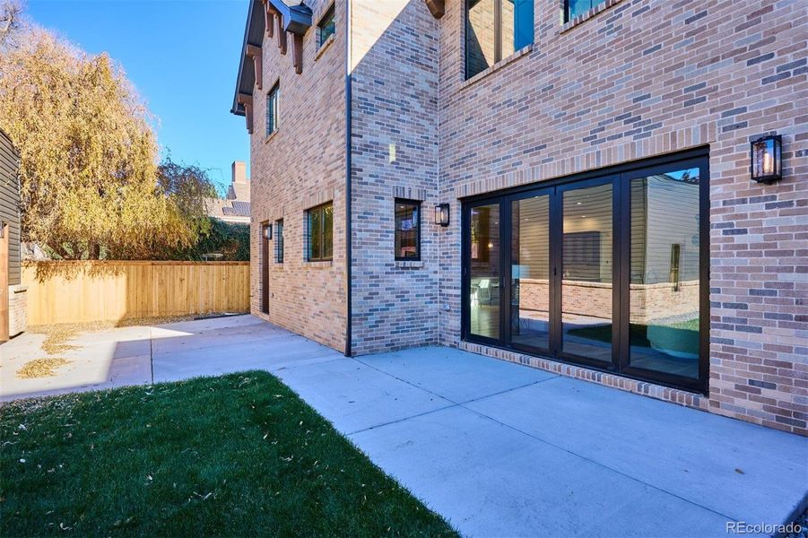 Exterior details and patio area of a home in , Denver (Image 4).