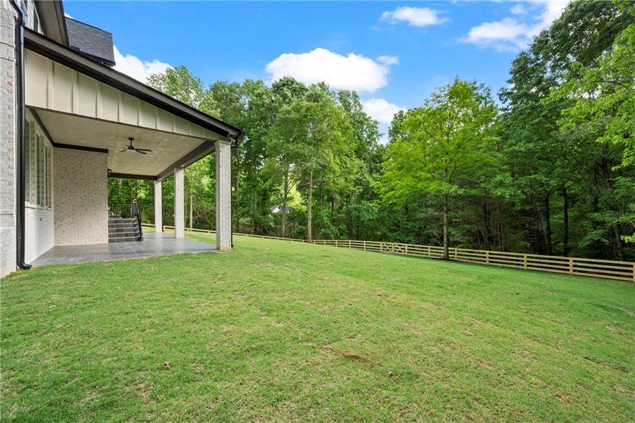 Exterior details and patio area of a home in , Dacula (Image 33). Exterior details and patio area of a home in , Dacula (Image 33).