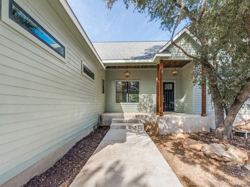Exterior details and patio area of a home in , Wimberley (Image 2). Exterior details and patio area of a home in , Wimberley (Image 2).