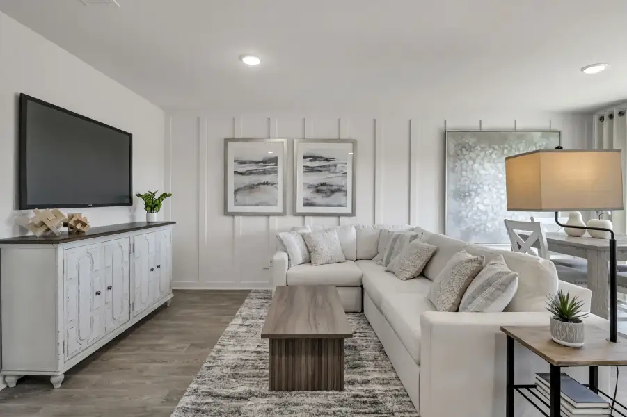 Furnished interior view inside a new home in Cameron Ridge, Columbia (Image 5).