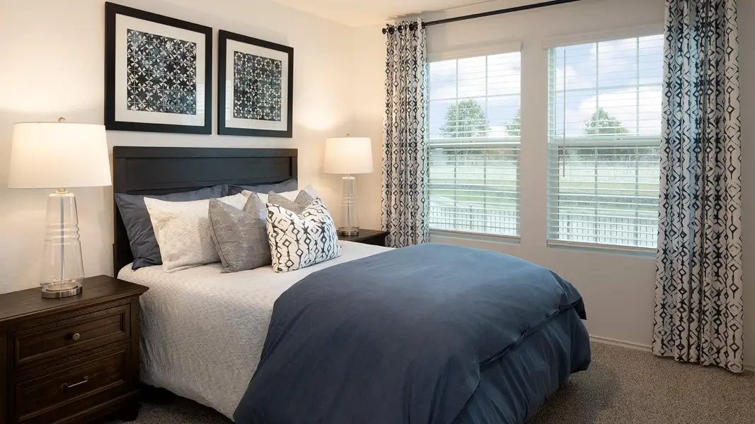 Furnished interior view inside a new home in Meadowlark Preserve: Claremont Collection, Pflugerville (Image 11).