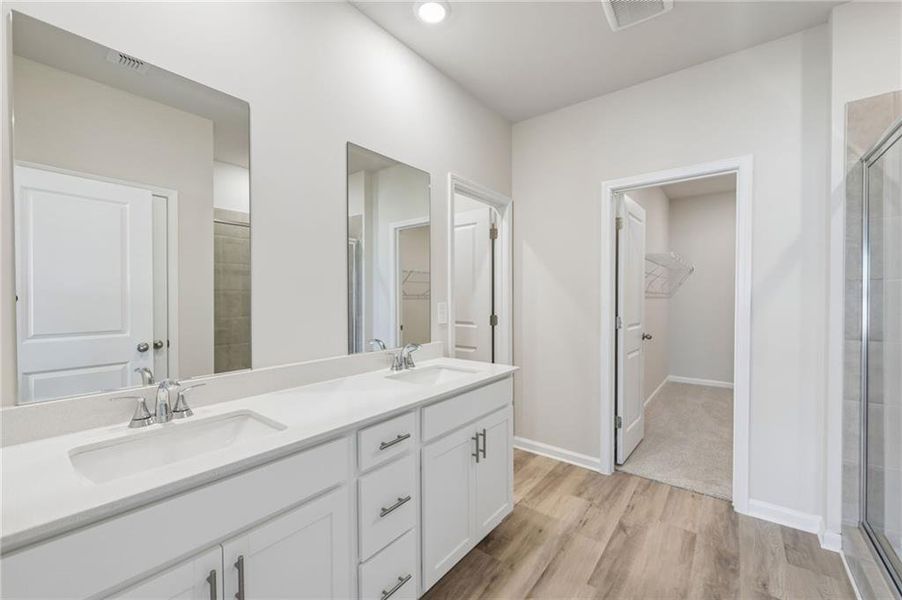 Furnished interior view inside a new home in Preserve at Mountain Creek, Pendergrass (Image 6). Furnished interior view inside a new home in Preserve at Mountain Creek, Pendergrass (Image 6).