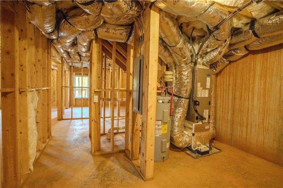 In-progress construction of a new home in , Villa Rica, GA (Image 42). In-progress construction of a new home in , Villa Rica, GA (Image 42).