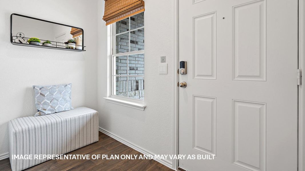 Furnished interior view inside a new home in Palomino, Manor (Image 6).