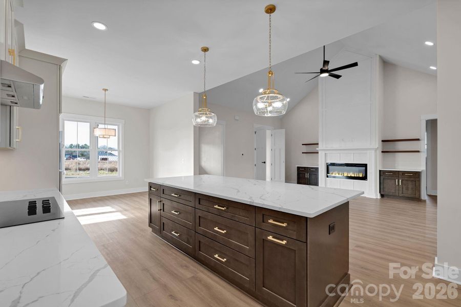 Furnished interior view inside a new home in , Salisbury (Image 13).