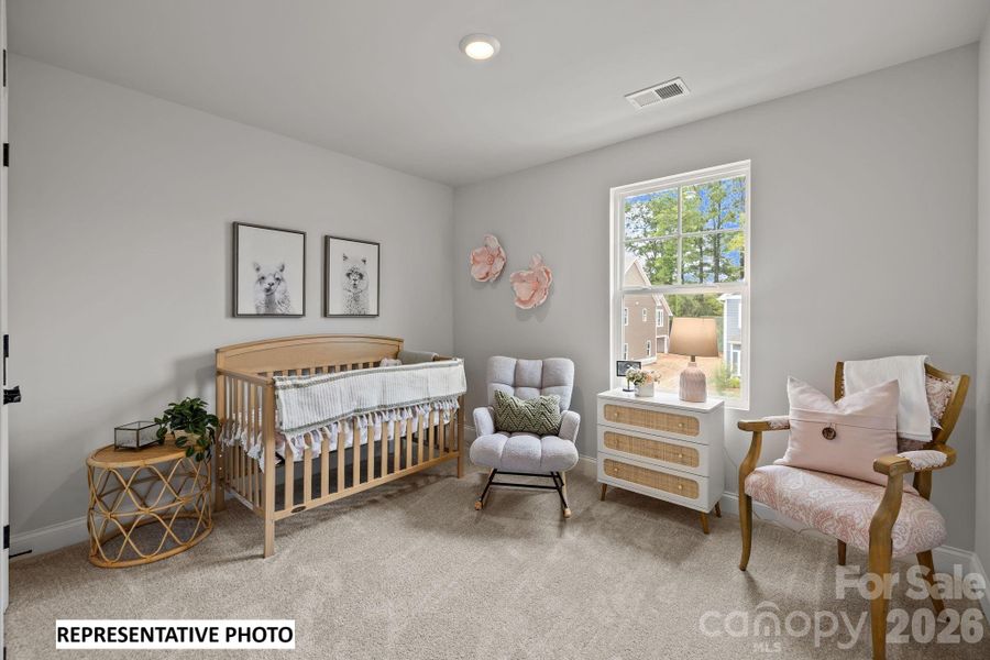 Furnished interior view inside a new home in Arbor Village, Matthews (Image 27).