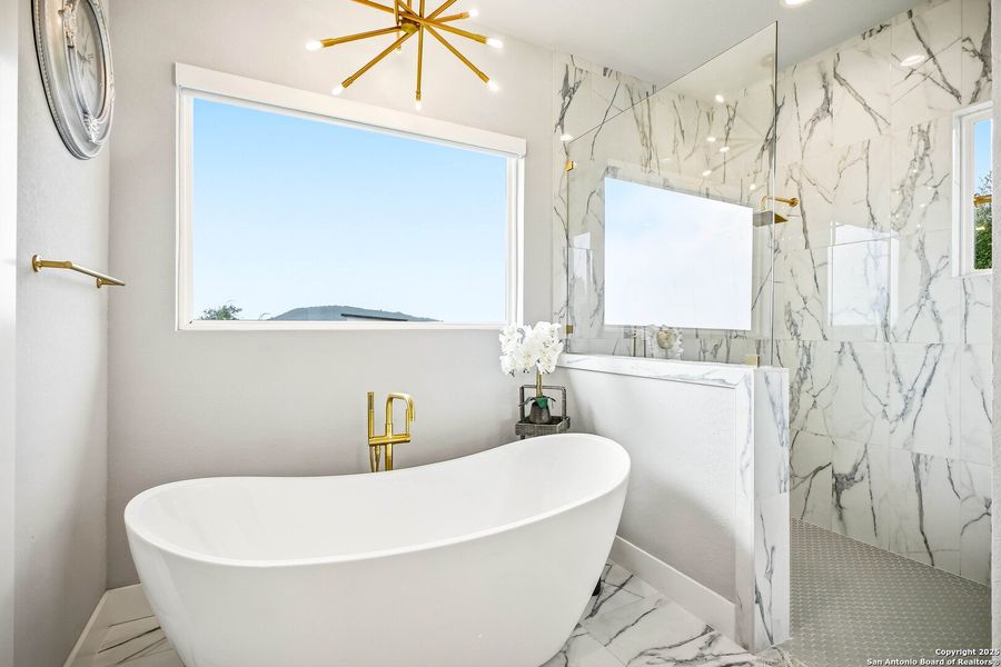 Furnished interior view inside a new home in , San Antonio (Image 8).