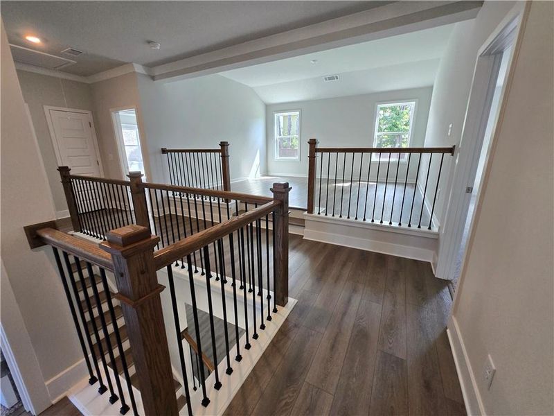 Spacious, unfurnished interior of a new home in Pinecrest Ridge, Dacula (Image 36). Spacious, unfurnished interior of a new home in Pinecrest Ridge, Dacula (Image 36).