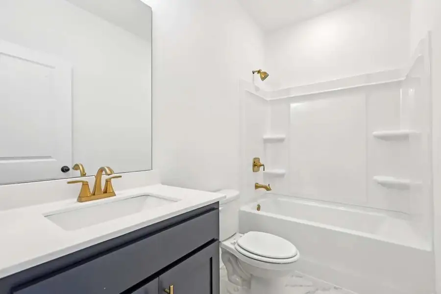 Bathroom Two featuring Luxe Collection Finishes Bathroom Two featuring Luxe Collection Finishes