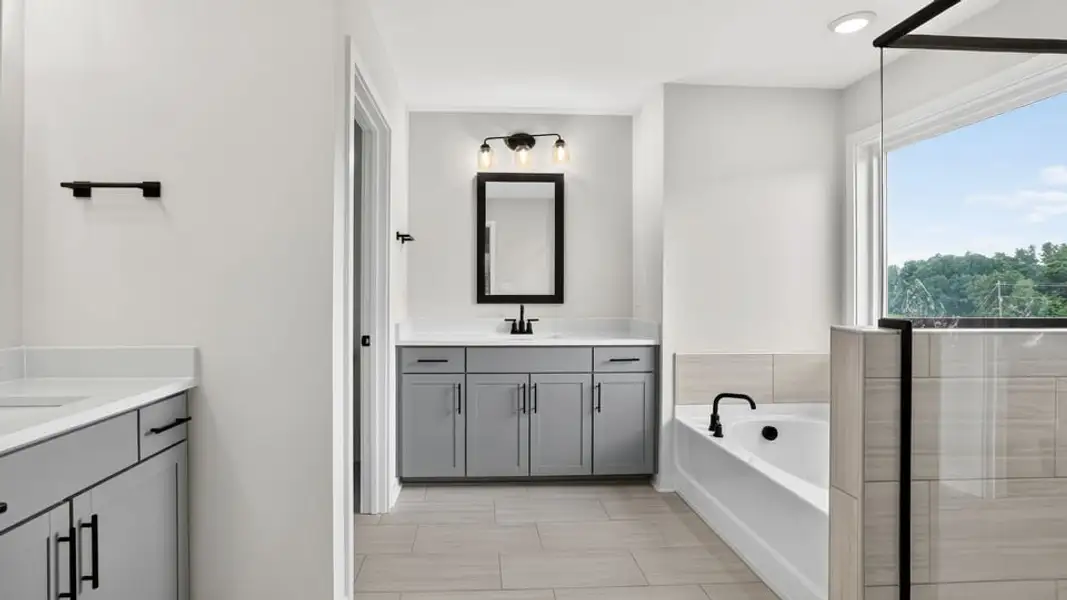 Furnished interior view inside a new home in Cottonwood Ridge, Piedmont (Image 16).
