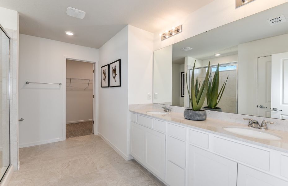 Owner's Suite Bath with Dual Sinks