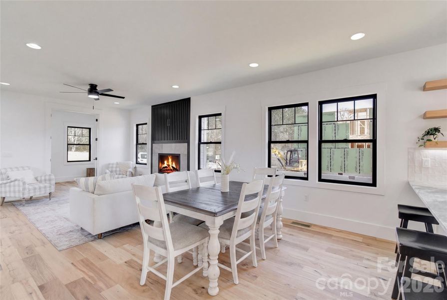 Furnished interior view inside a new home in , Hendersonville (Image 14).