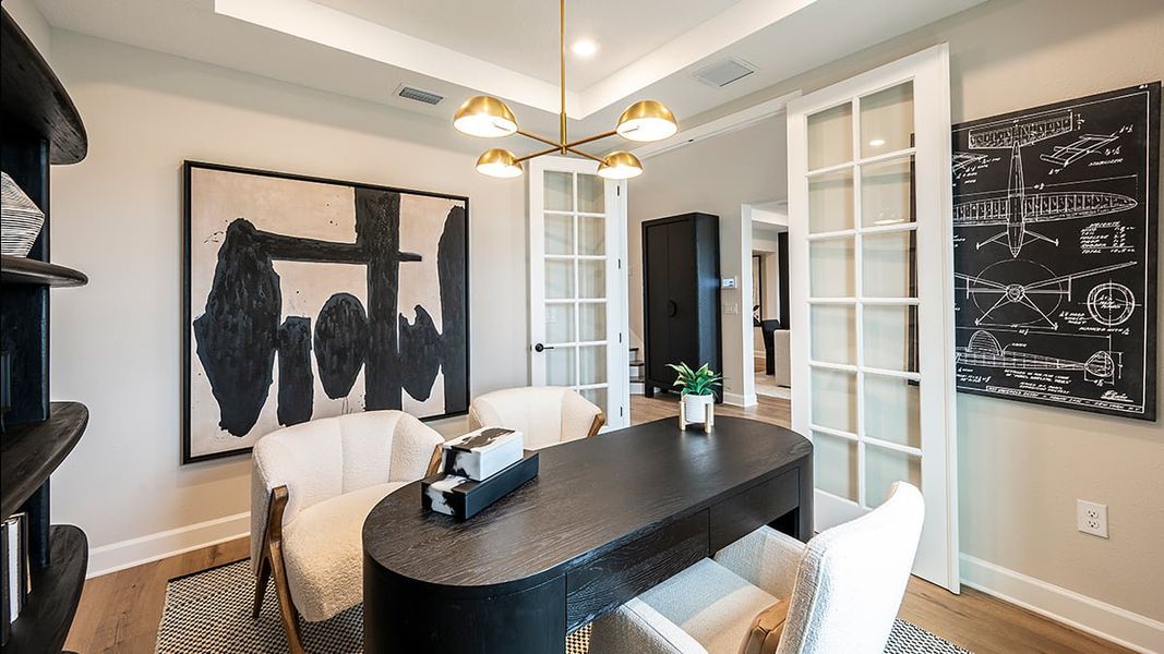 Furnished interior view inside a new home in Ardisia Park, New Smyrna Beach (Image 19).