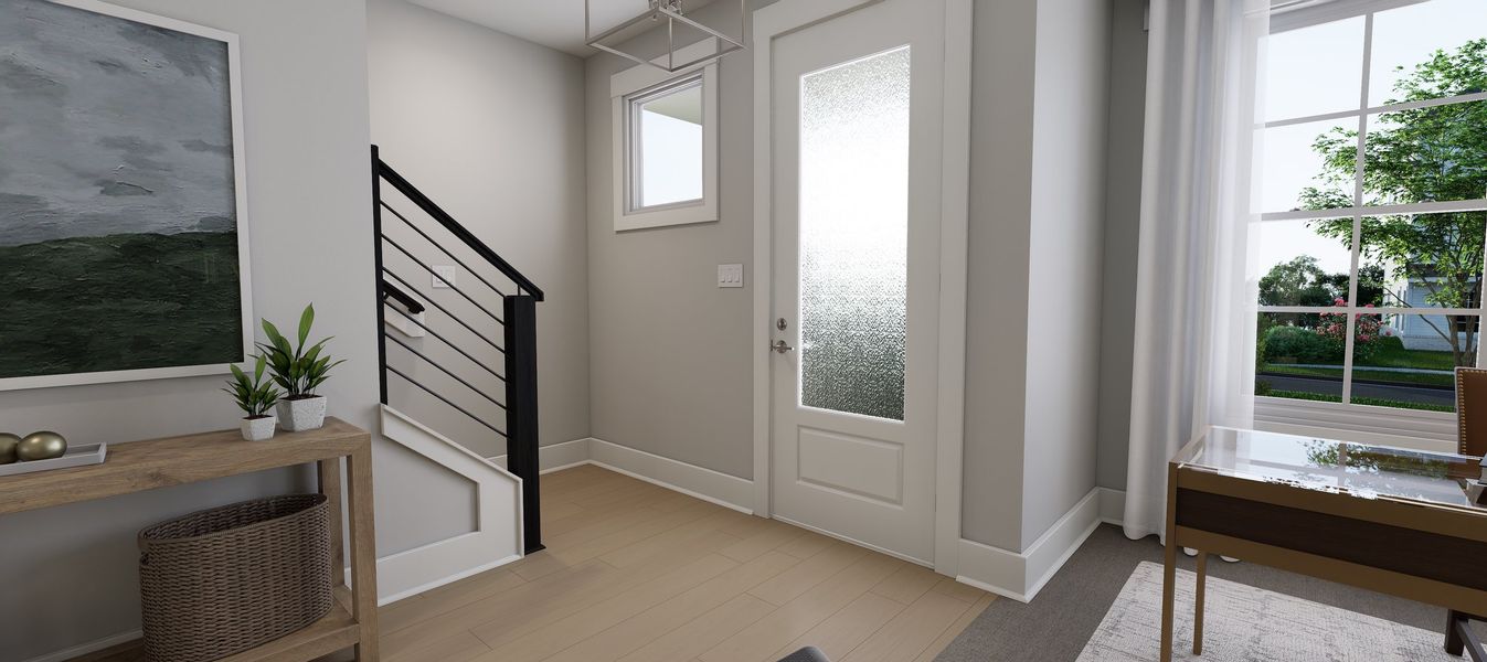 Image 29 representing the Cora - Midtown Collection by Baker Residential in Atwater Station - Midtown Collection, Fuquay Varina, NC.