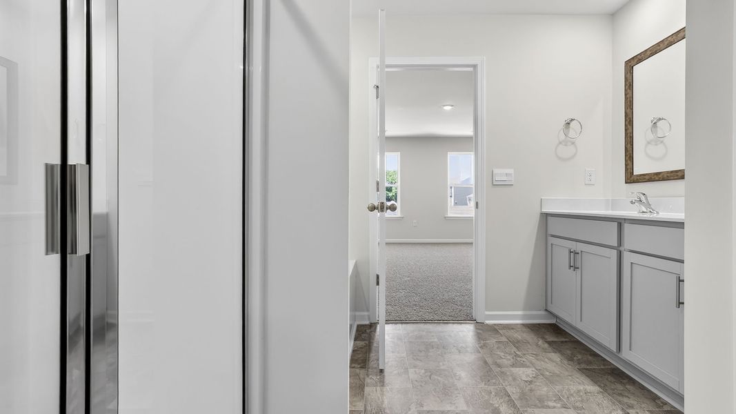 Furnished interior view inside a new home in Benjamin's Grove, Woodruff (Image 10).