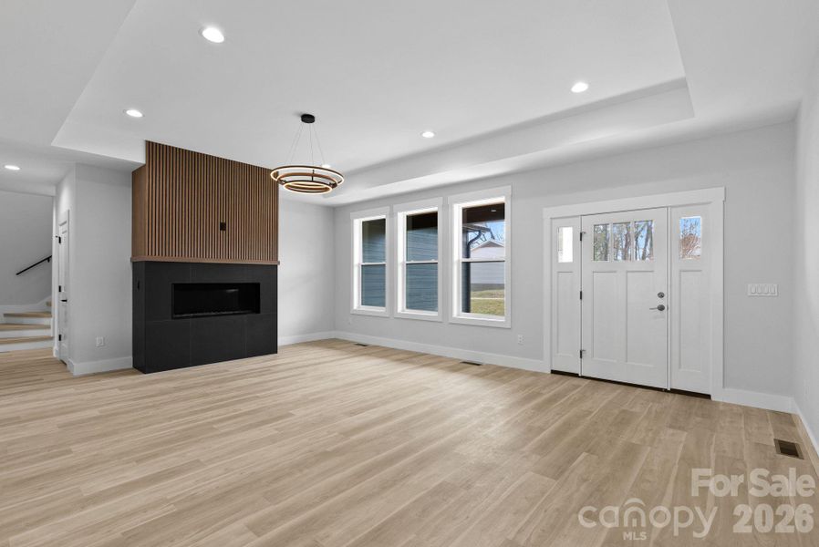 Spacious, unfurnished interior of a new home in , Asheville (Image 25).