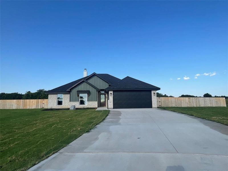 Front exterior of a new home in , Clyde, TX, highlighting curb appeal (Image 19).