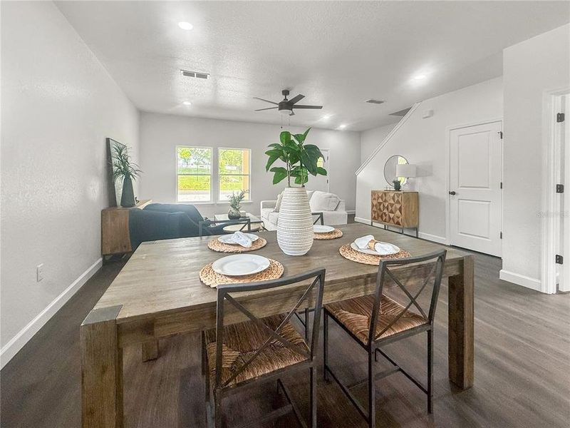 Furnished interior view inside a new home in , Alachua (Image 4).