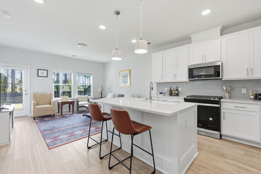 Furnished interior view inside a new home in Hammock Walk at Nexton, Summerville (Image 39). Furnished interior view inside a new home in Hammock Walk at Nexton, Summerville (Image 39).