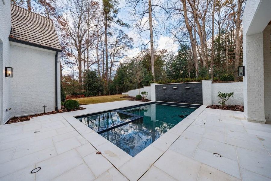 Exterior details and patio area of a home in , Atlanta (Image 32). Exterior details and patio area of a home in , Atlanta (Image 32).