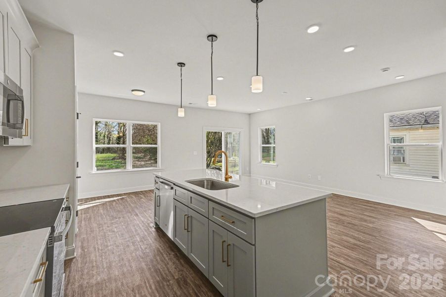 Furnished interior view inside a new home in , Mooresville (Image 3).