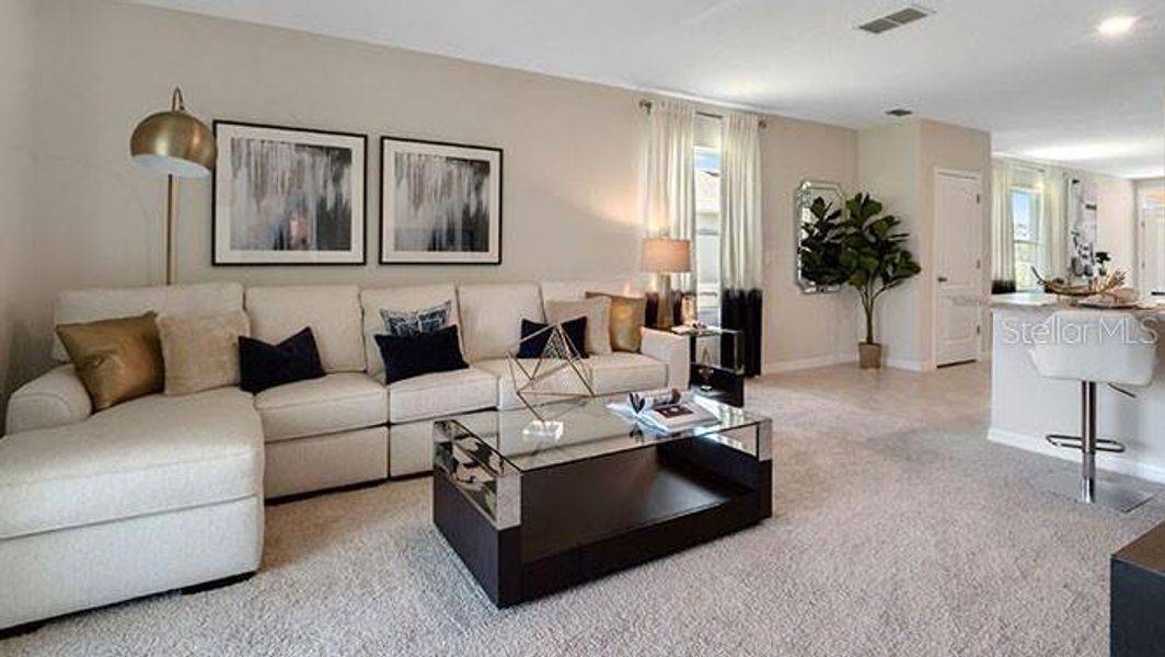 Furnished interior view inside a new home in Millstone, Lakeland (Image 8). Furnished interior view inside a new home in Millstone, Lakeland (Image 8).